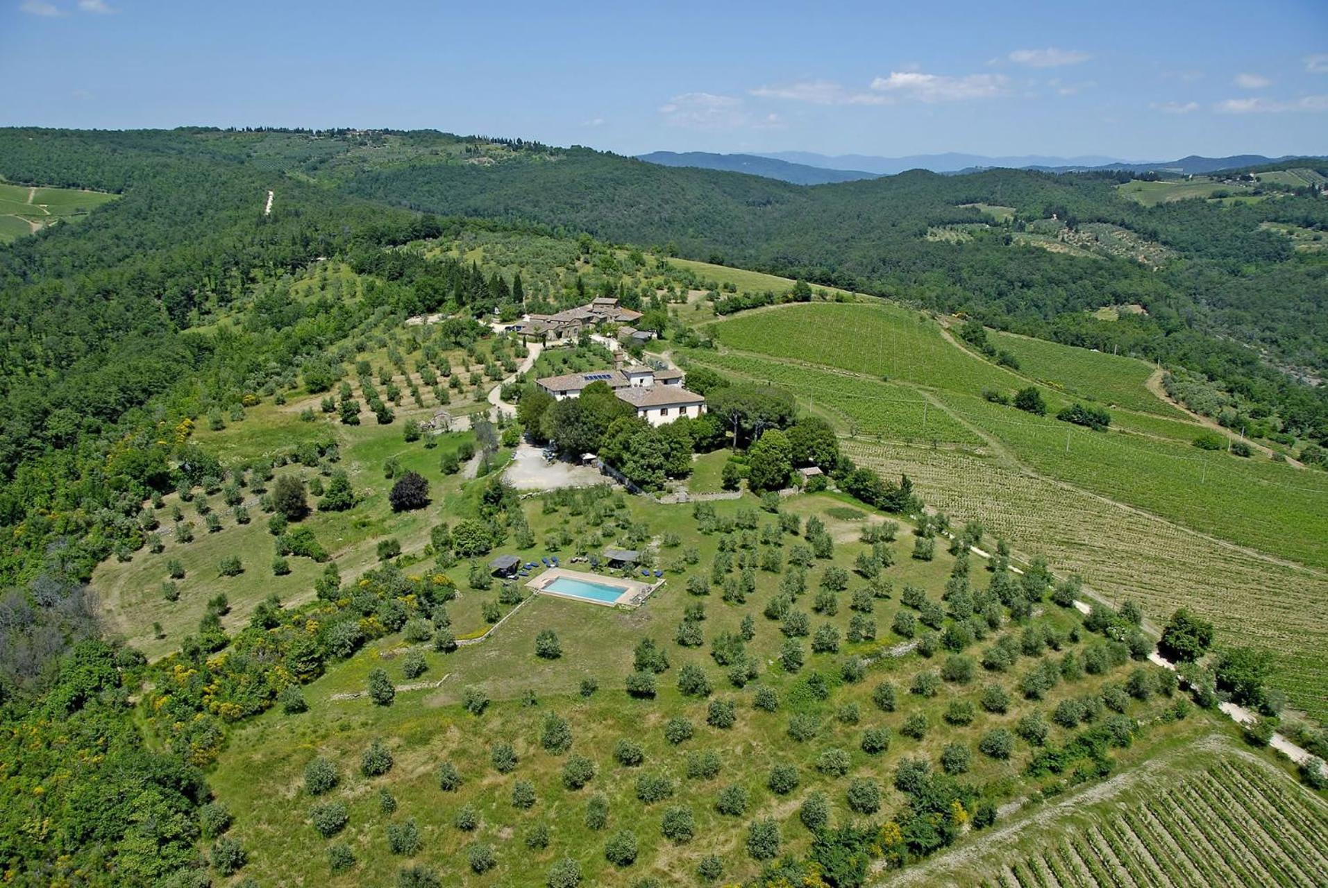 Fattoria Di Rignana Winery Bnb غريفي ان شنتي المظهر الخارجي الصورة